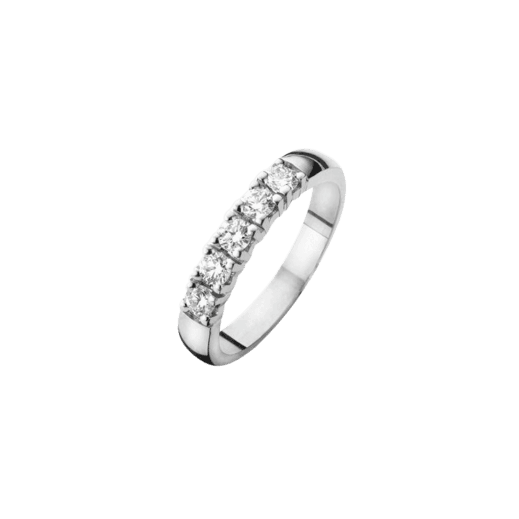 Schaap en Citroen Diamonds ring witgoud met diamant - #1