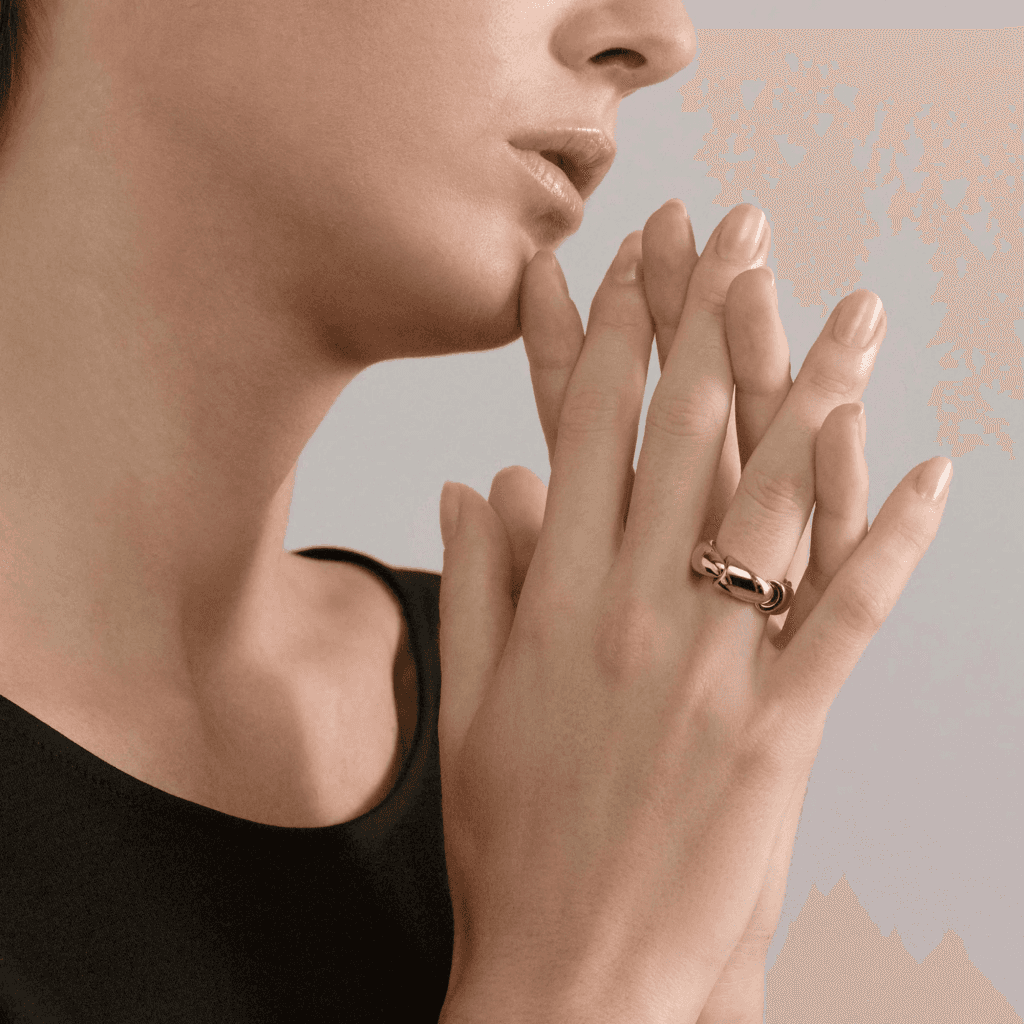 Vhernier Calla ring roodgoud - 0N1652A0100530 - #4
