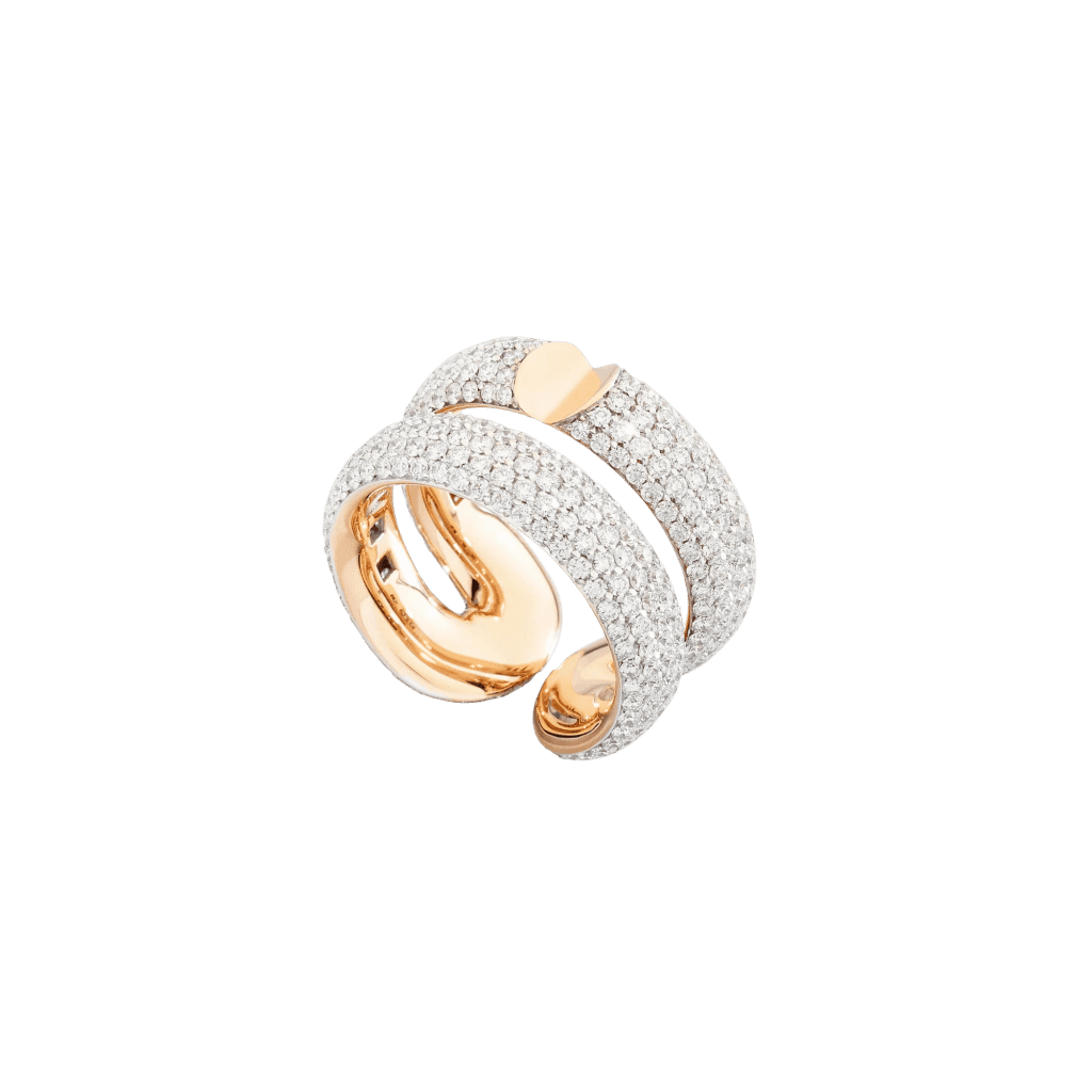 Vhernier Mon Jeu ring roodgoud met diamant - 0G1832A0010560 - #1