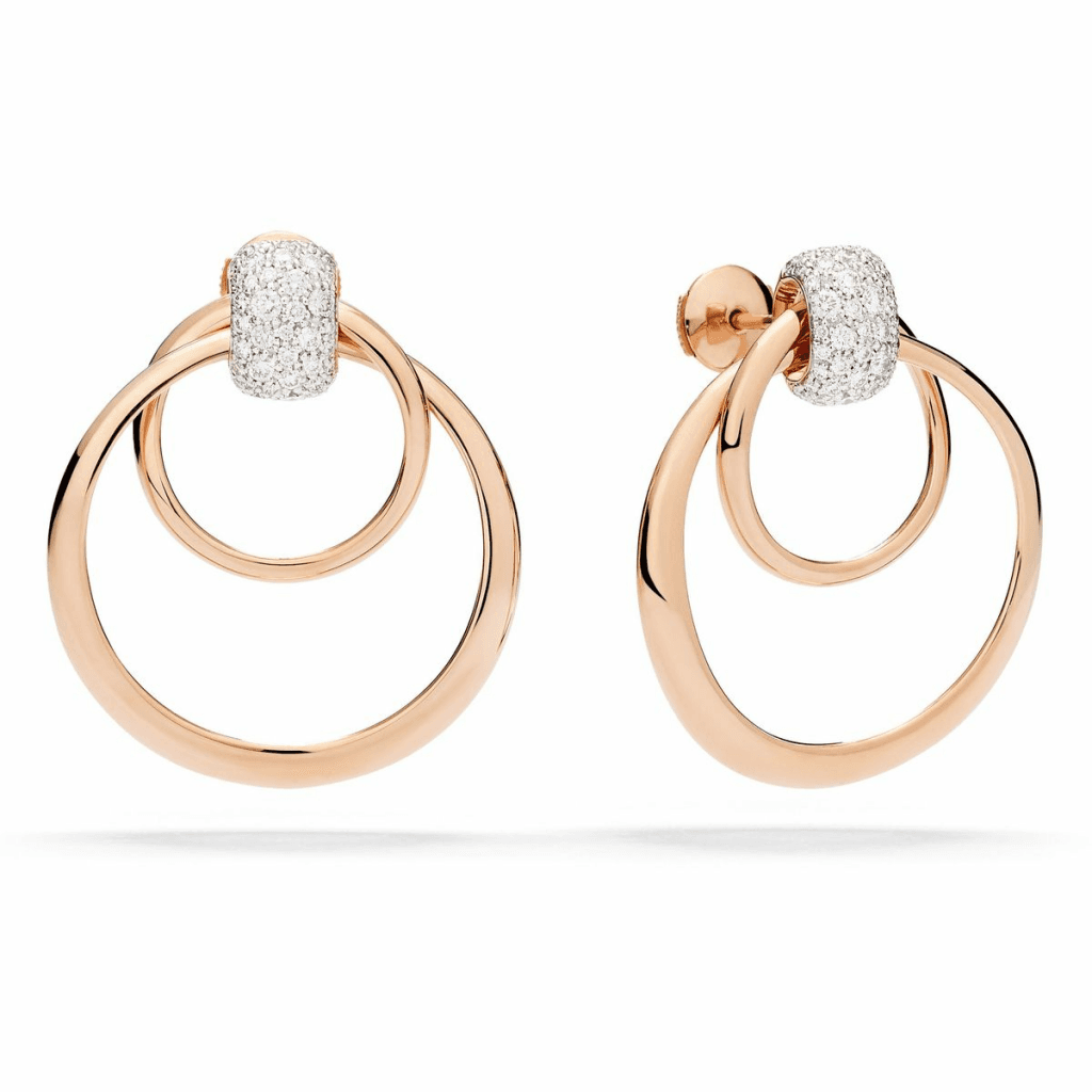 Pomellato Pomellato Together oorsieraad roodgoud met diamant - POC6011 O7WHR DB000 - #2
