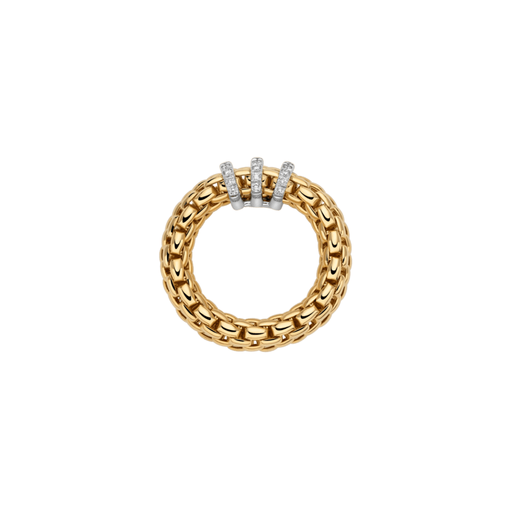 FOPE Vendôme Bridge ring geelgoud met diamant - 59202AX_PB_G_XBX_00M - #3
