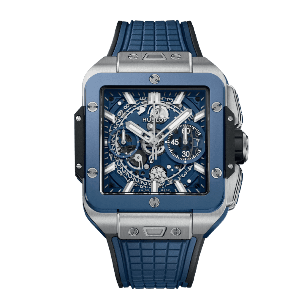 Hublot Square Bang Unico Titanium Blue Ceramic 42mm - 821.NL.5170.RX - #1