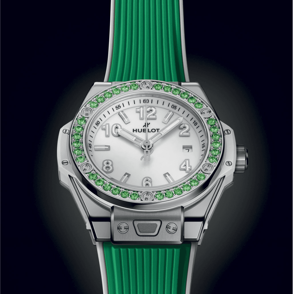 Hublot Big Bang One Click Joyful Steel Apple Green 33mm - 485.SG.2210.RX.1222 - #4