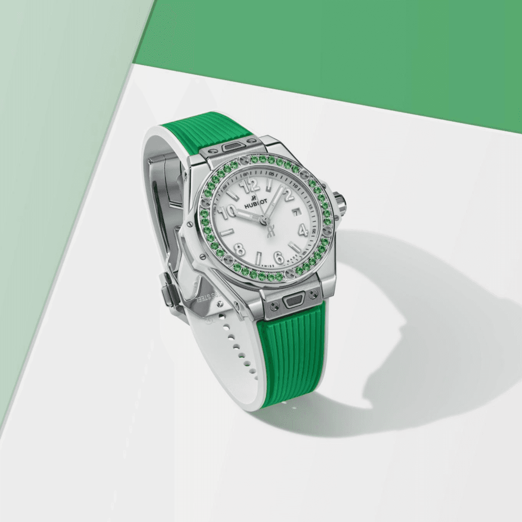 Hublot Big Bang One Click Joyful Steel Apple Green 33mm - 485.SG.2210.RX.1222 - #3