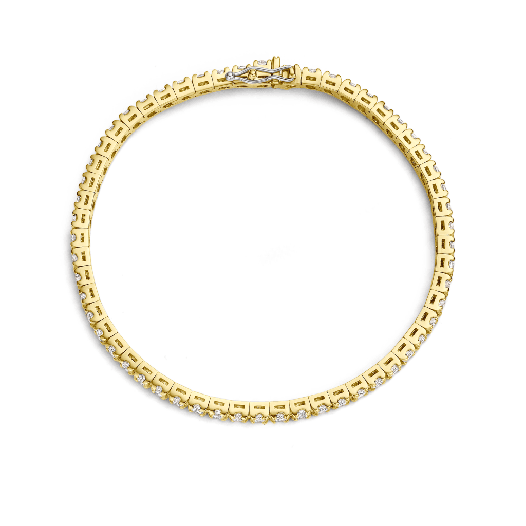 Schaap en Citroen Diamonds armband geelgoud met diamant - #2
