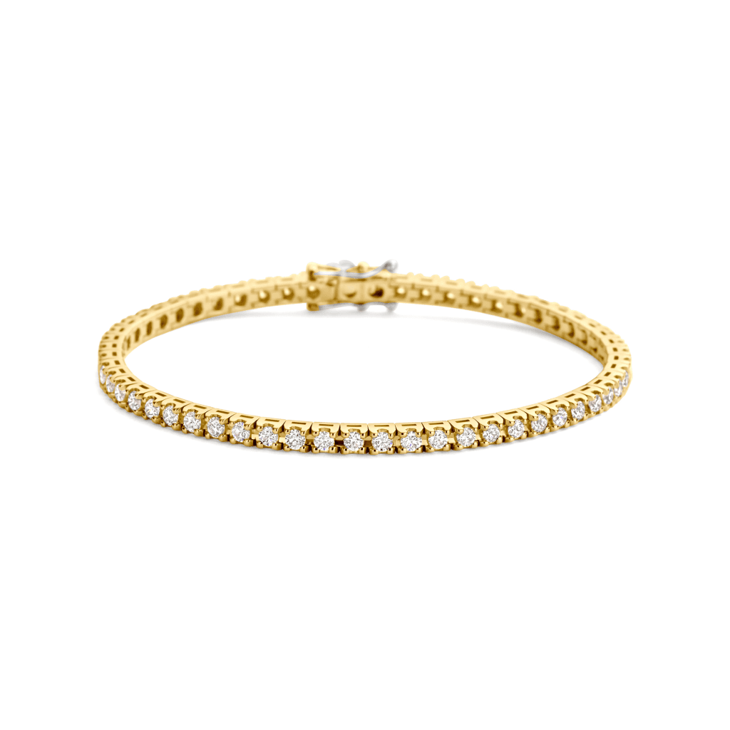 Schaap en Citroen Diamonds armband geelgoud met diamant - #1