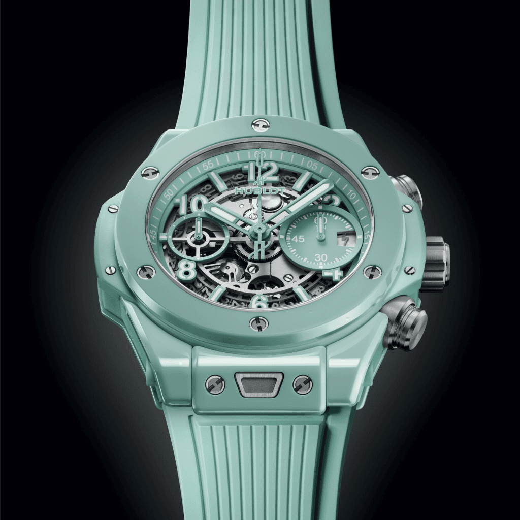 Hublot Big Bang Unico Mint Green Ceramic 42mm - 441.GS.5221.RX - #4