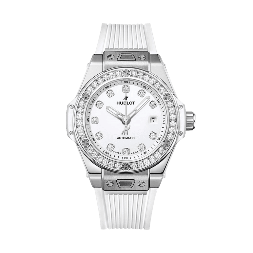 Hublot Big Bang One Click Steel White Diamonds 33mm - 485.SE.2210.RW.1204 - #1
