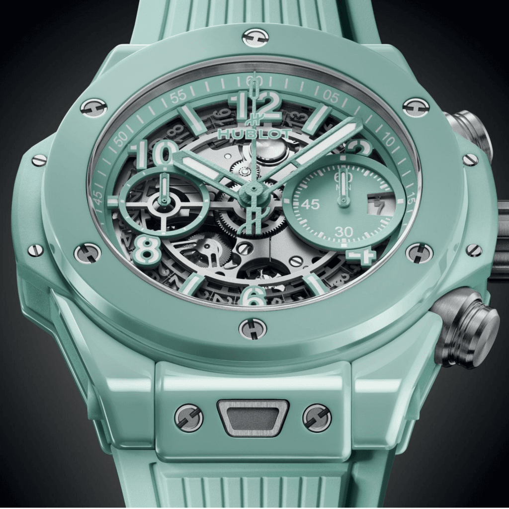 Hublot Big Bang Unico Mint Green Ceramic 42mm - 441.GS.5221.RX - #3