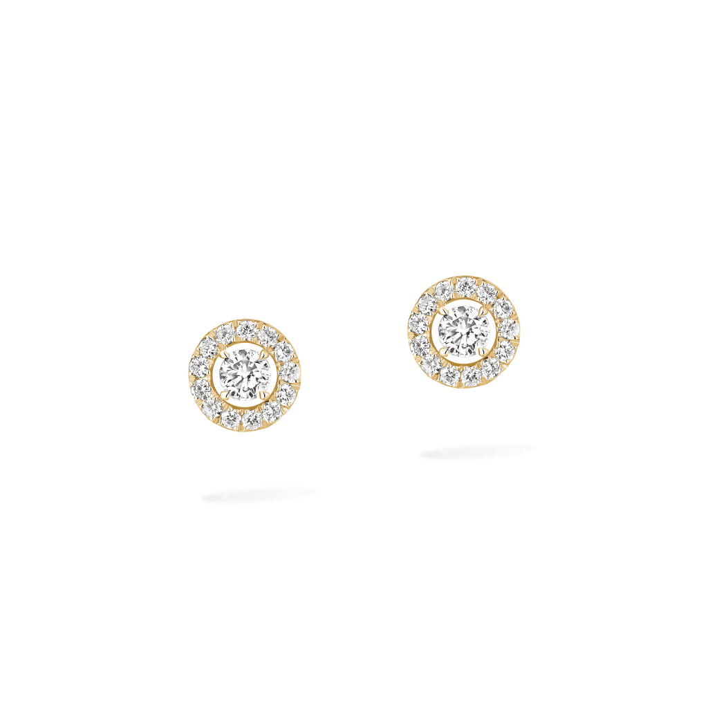 Messika Joy oorsieraad geelgoud met diamant - 6991-YG - #3