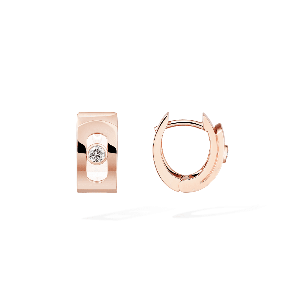 Messika Move Noa oorsieraad roodgoud met diamant - 15211-PG - #4
