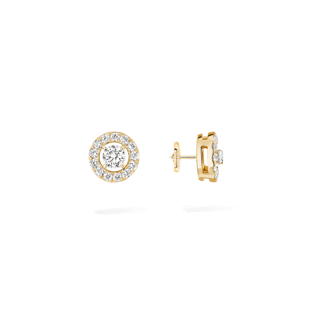 Messika Joy oorsieraad geelgoud met diamant - 6991-YG - #5