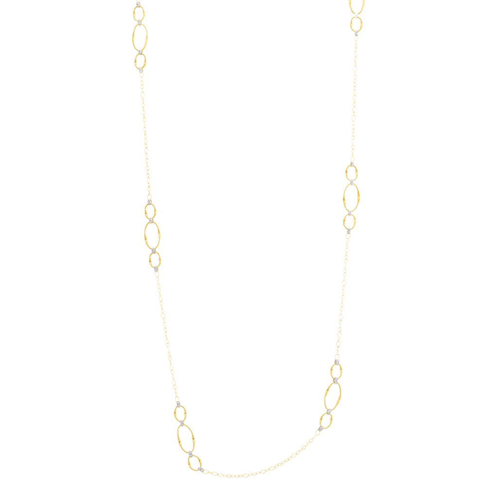 Marco Bicego Marrakech collier geelgoud met diamant - CG774-B2 - #1