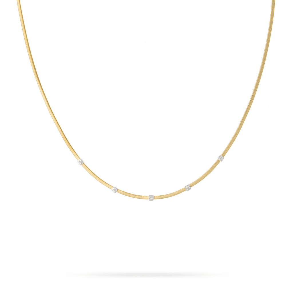Marco Bicego Masai collier geelgoud met diamant - CG730-B - #1