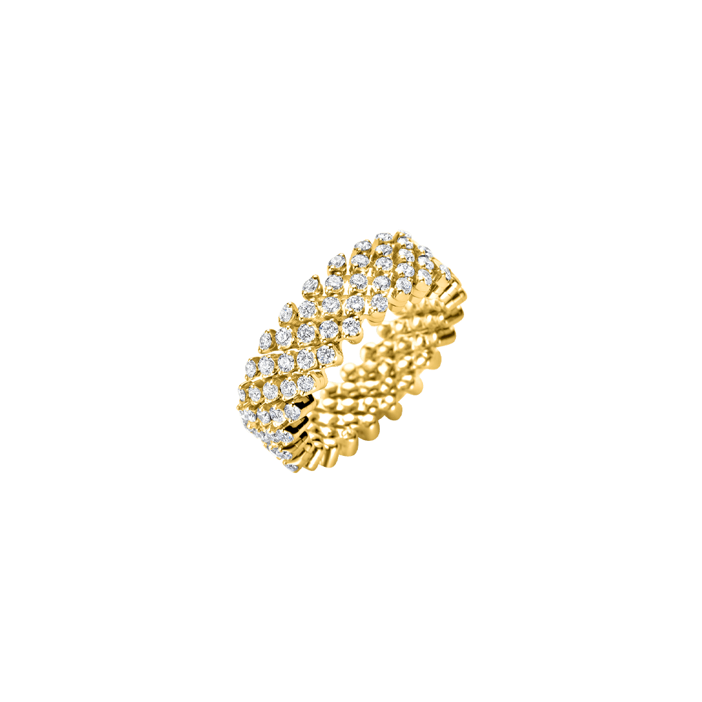 Serafino Consoli Brevetto Classic ring geelgoud met diamant - RMS5H2YGWD - #1
