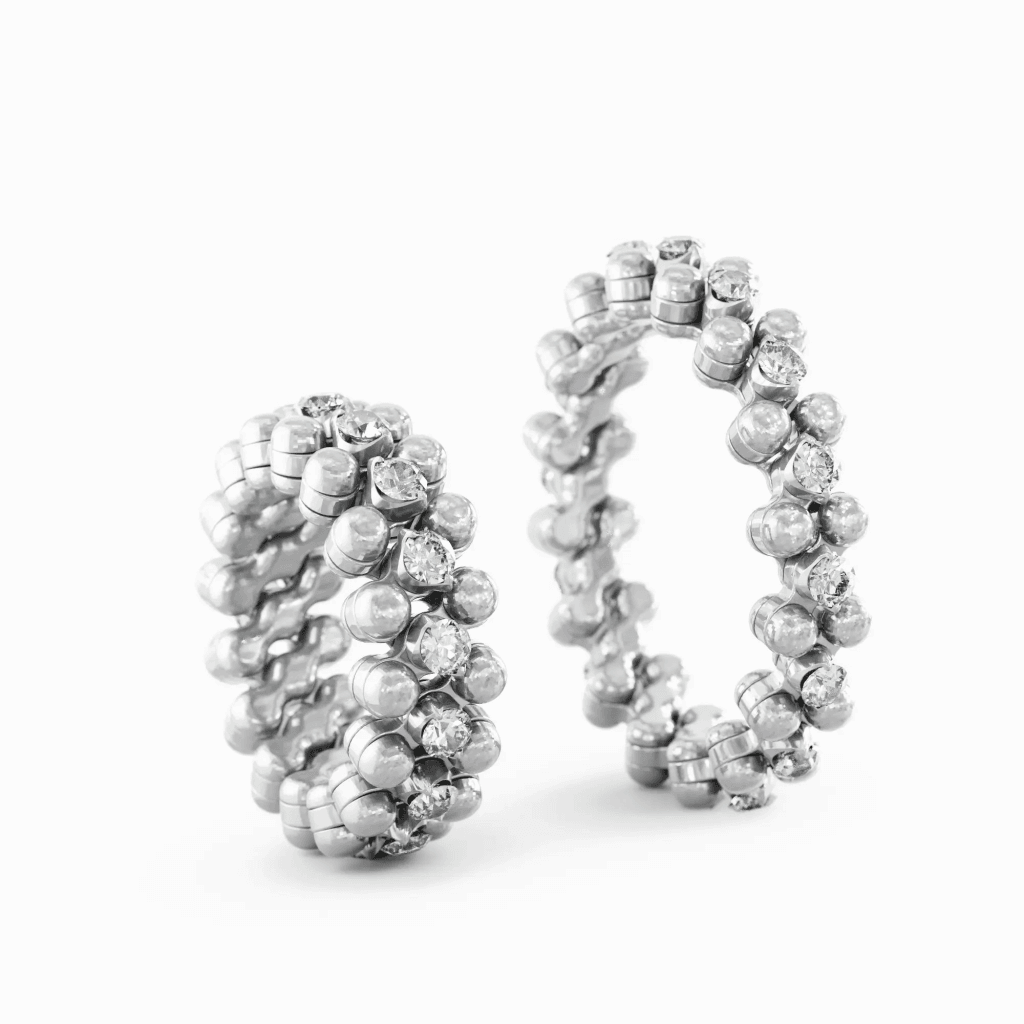 Serafino Consoli Brevetto Classic ring witgoud met diamant - RMS3M7WGWD - #4