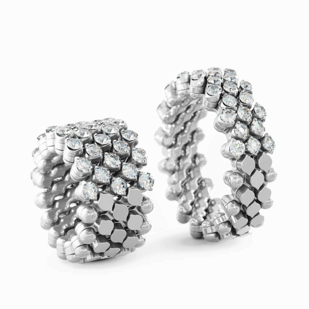 Serafino Consoli Brevetto Classic ring witgoud met diamant - RMS5H7WGWD - #4