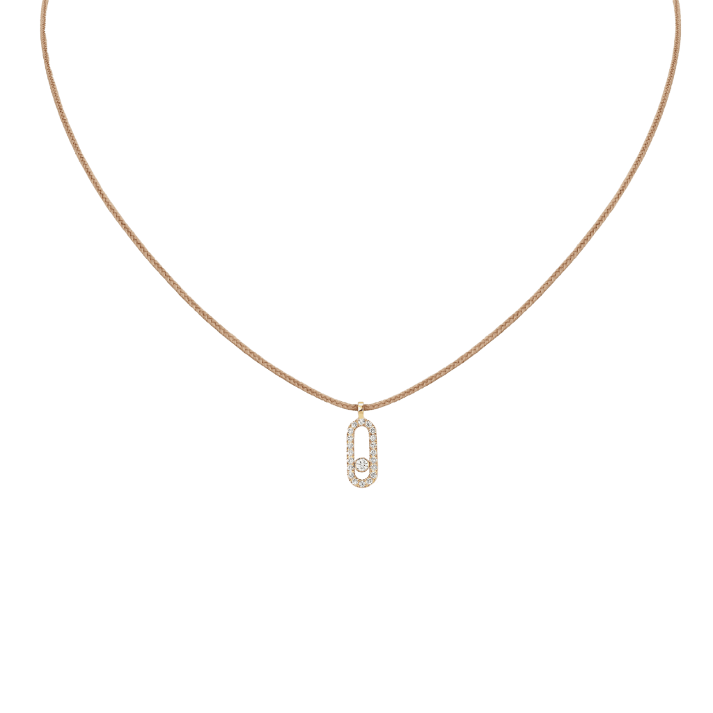 Messika CARE(S) collier geelgoud met diamant - 14105-YG - #1