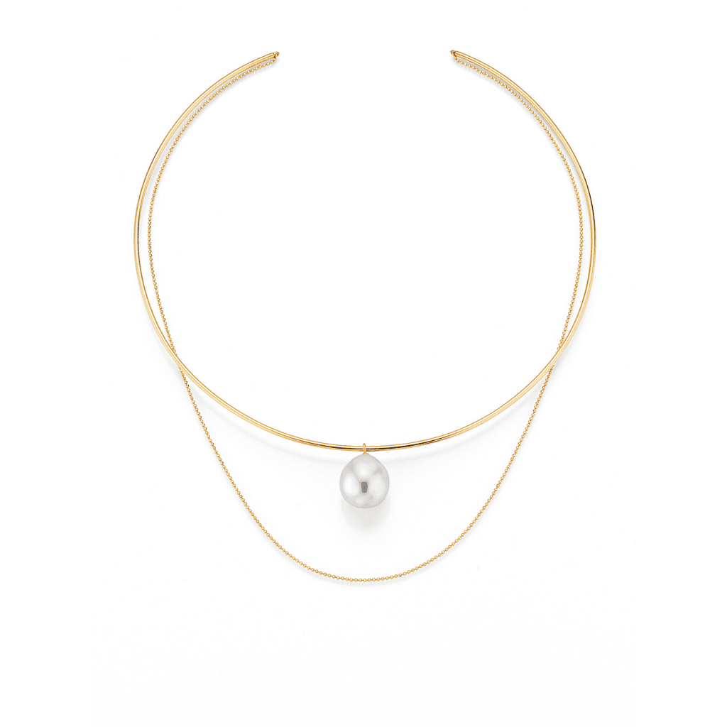 Yana Nesper Open Mind LOVE collier geelgoud met parel - LO1 - #2