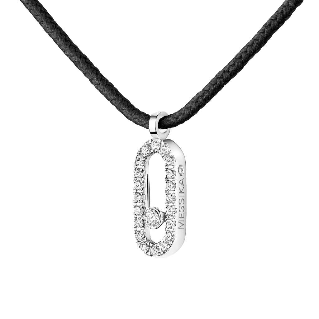 Messika CARE(S) collier witgoud met diamant - 14142-WG - #2