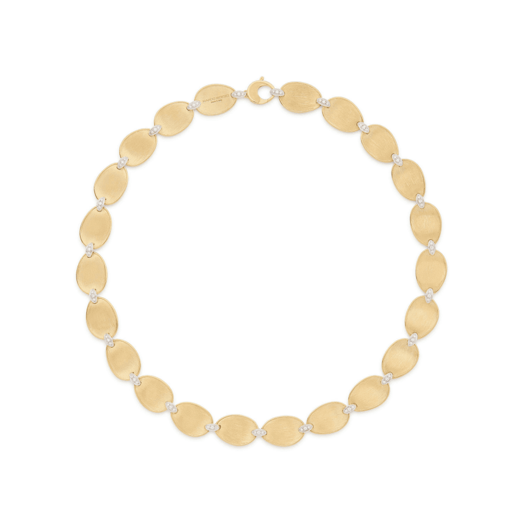 Marco Bicego Lunaria Diamonds collier geelgoud met diamant - CB2893-B - #1