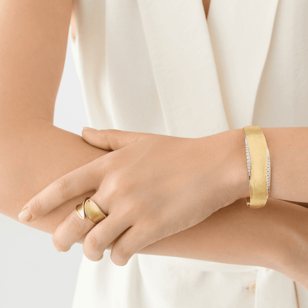 Marco Bicego Lunaria Twist ring geelgoud - AB661 - #5