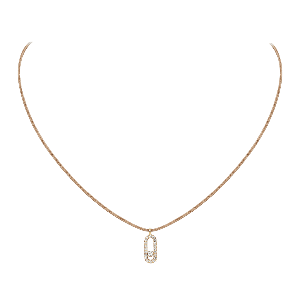 Messika CARE(S) collier geelgoud met diamant - 14105-YG - #2