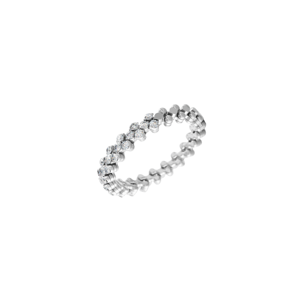 Serafino Consoli Brevetto Classic ring witgoud met diamant - RMS3H2WGWD - #6