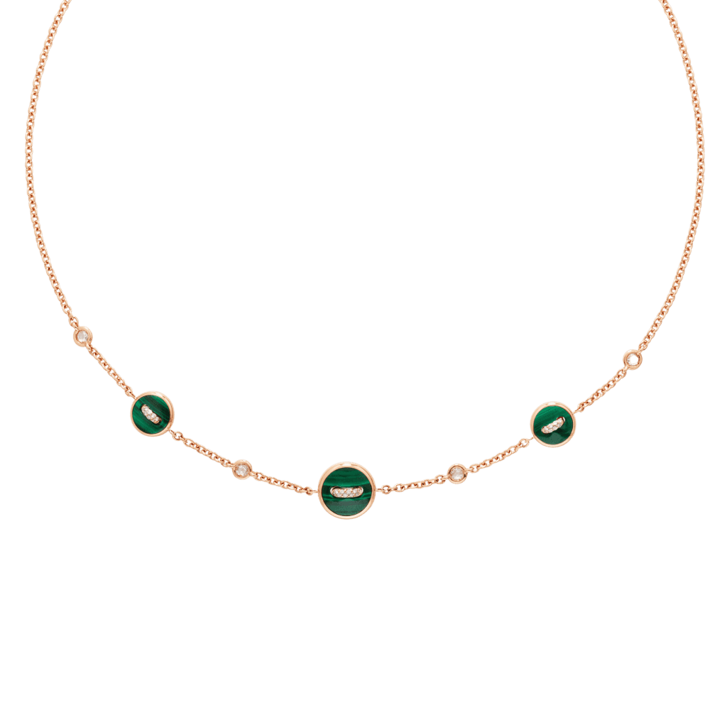 Pomellato Pom Pom Dot collier roodgoud met diamant - PCC6030 O7000 BMPMY - #1
