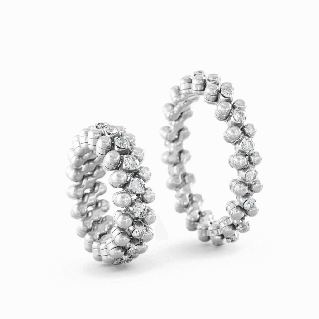 Serafino Consoli Brevetto Classic ring witgoud met diamant - RMS3M4WGWD - #4