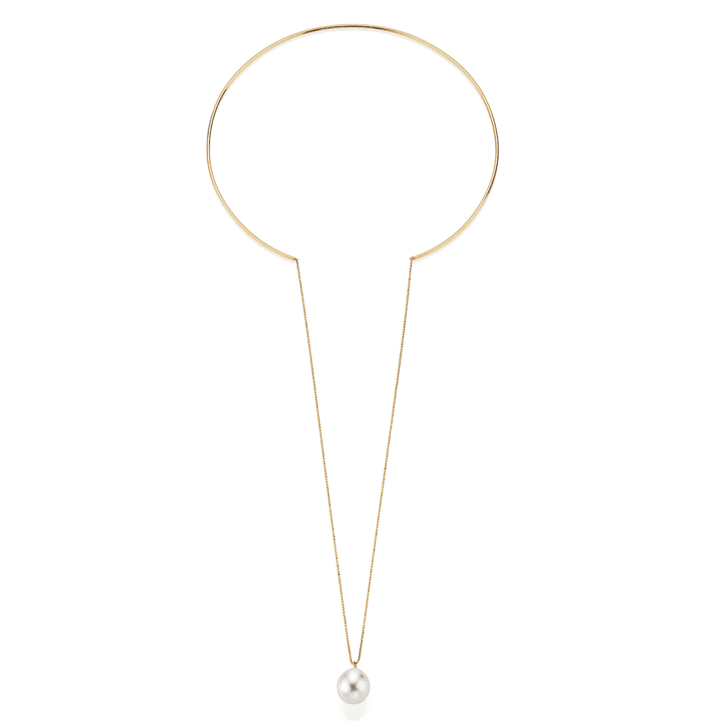 Yana Nesper Open Mind LOVE collier geelgoud met parel - LO1 - #3
