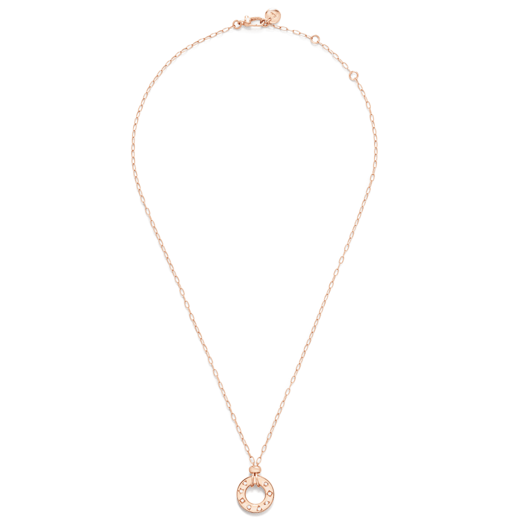 Pomellato Iconica collier roodgoud met diamant - PCC6040 O7000 DB000 - #3