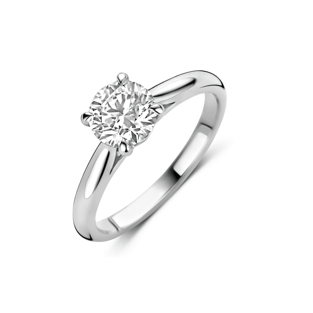 Schaap en Citroen Diamonds ring witgoud met diamant - #1