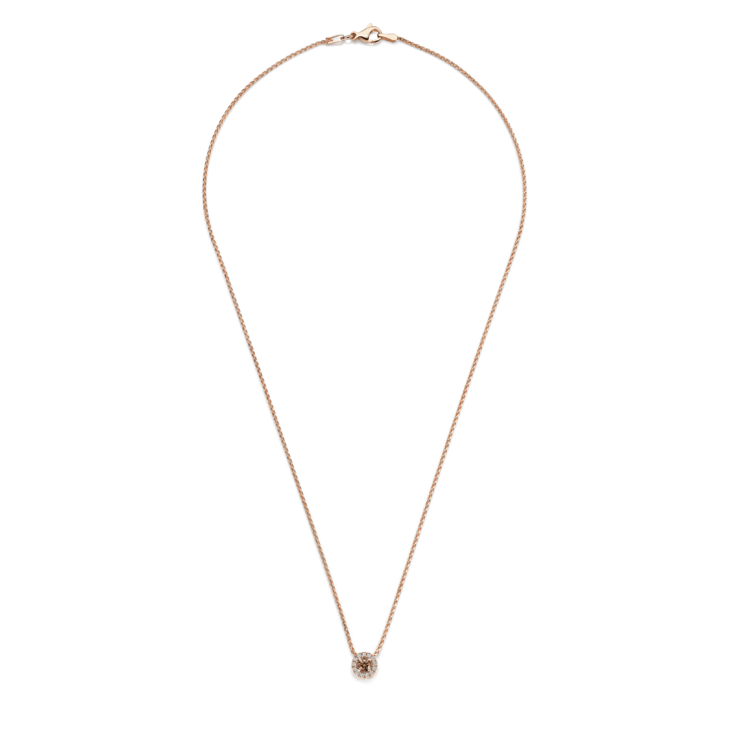 Schaap en Citroen Diamonds collier roodgoud met diamant - #4