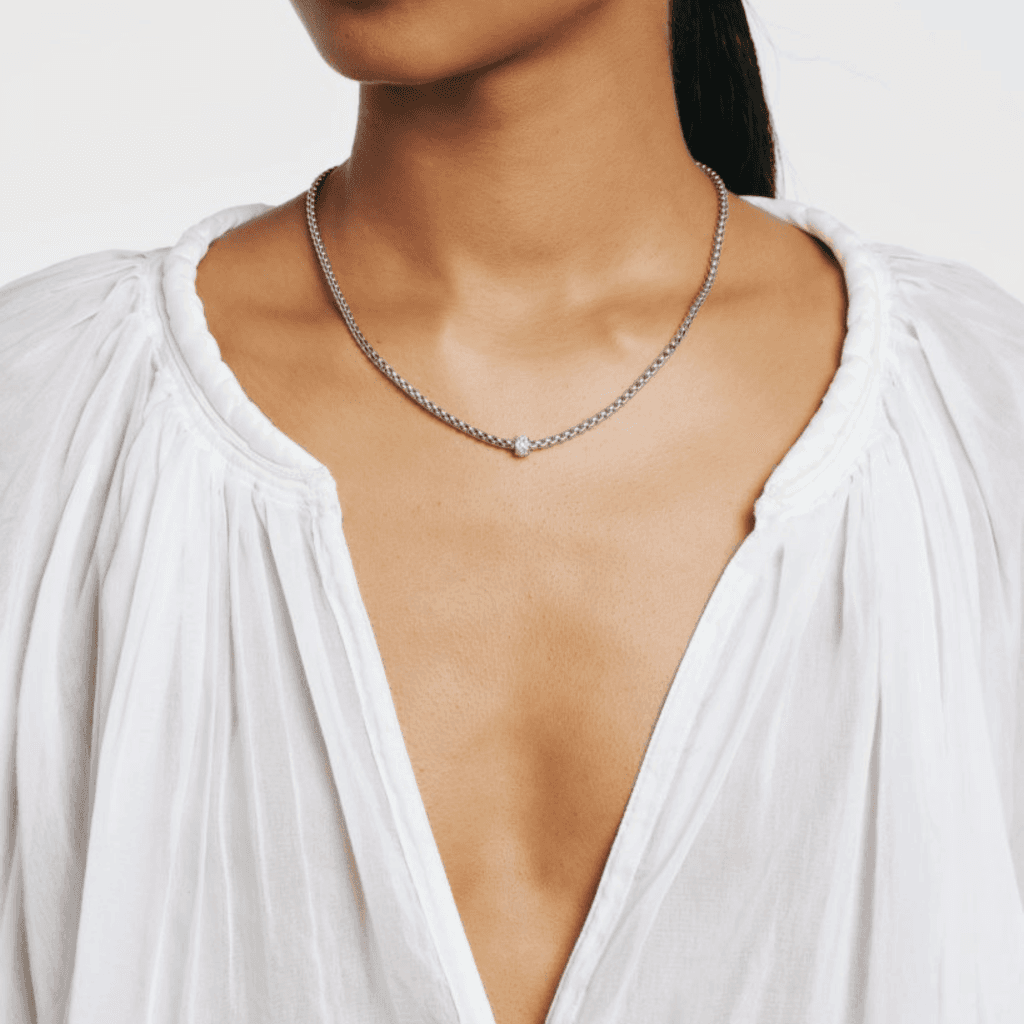 FOPE Eka Tiny collier geelgoud - 73001CX_PB_G_XBX_043 - #8