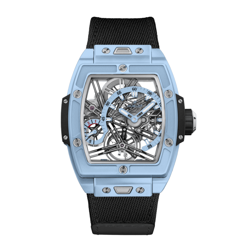 Hublot Spirit of Big Bang Tourbillon 5 Day Power Reserve Sky Blue Ceramic 42mm - 6454.EX.5123.NR - #1