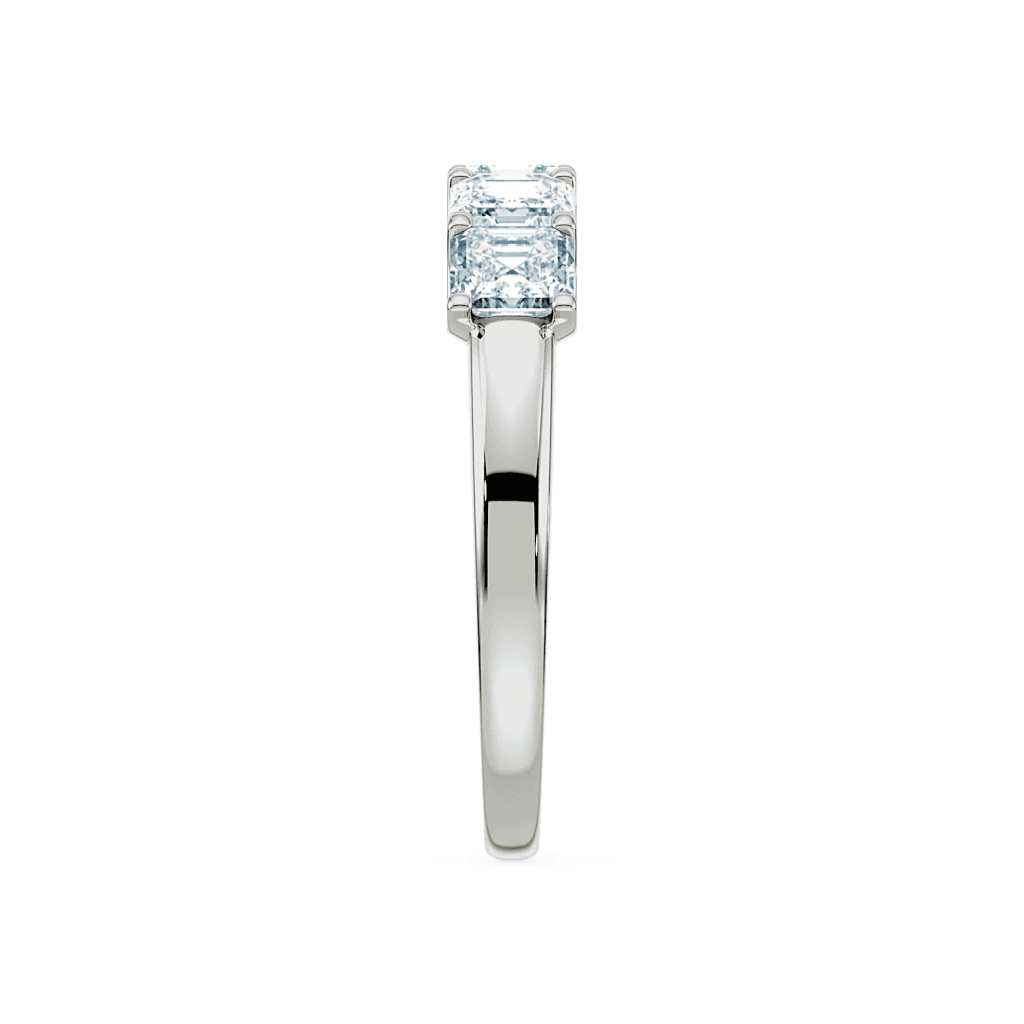 Royal Asscher Paola ring witgoud met diamant - R.151.RAC.WG.23 GIA - #8