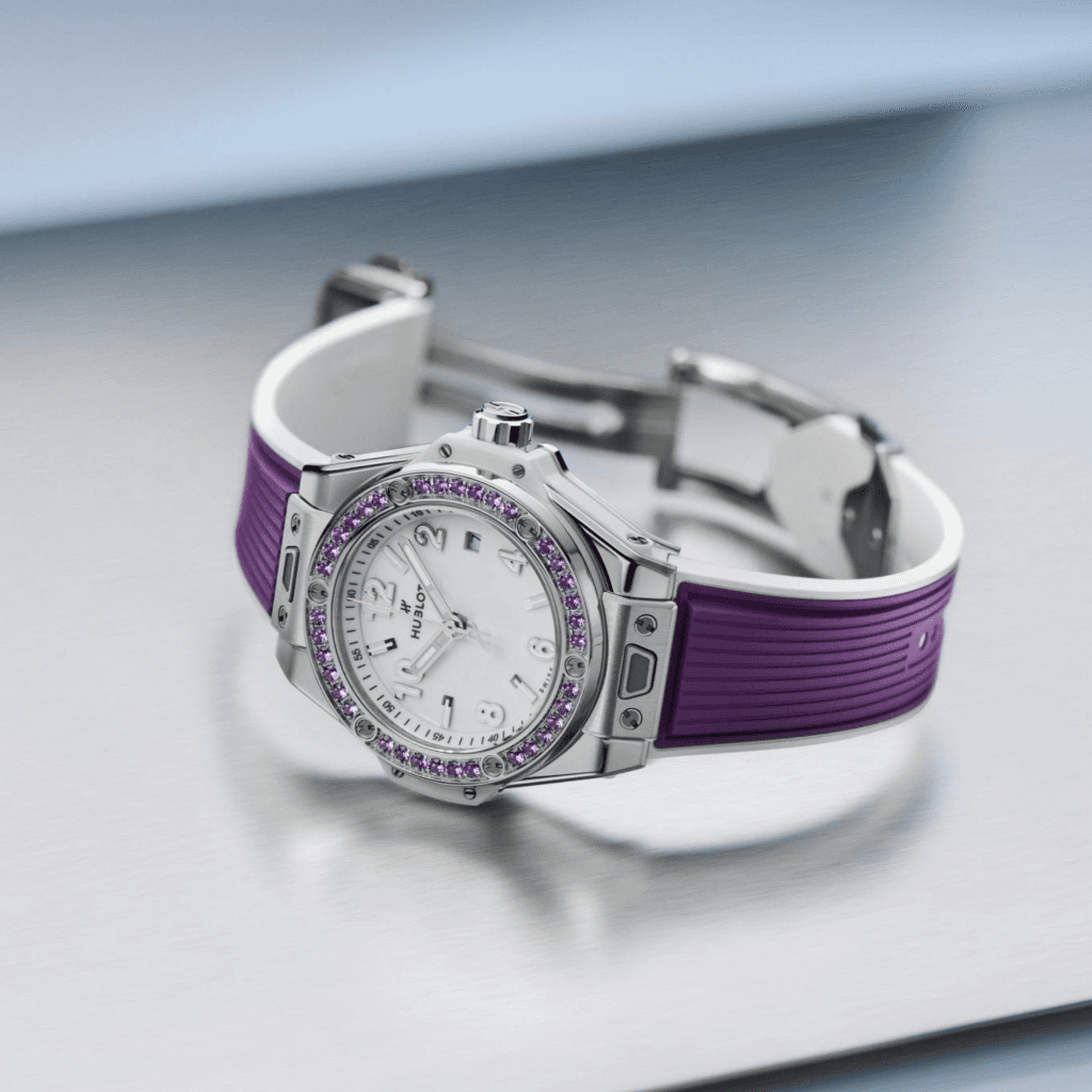 Hublot Big Bang One Click Joyful Steel Purple 33mm - 485.SV.2210.RX.1205 - #6