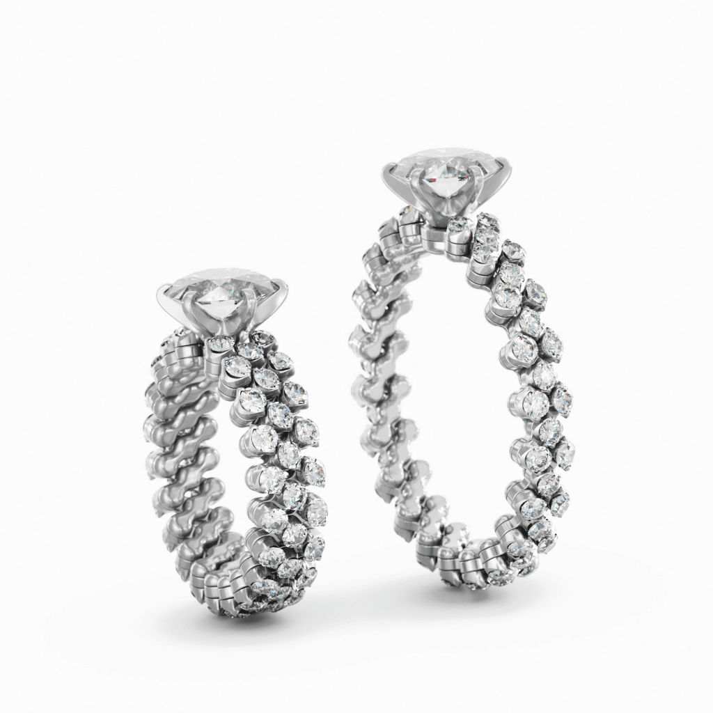 Serafino Consoli Unico ring witgoud met diamant - RMSSLWD1503F2WGWD GIA - #2