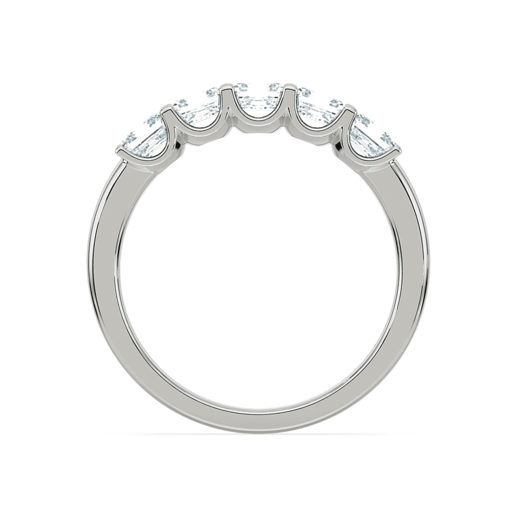 Royal Asscher Paola ring witgoud met diamant - R.151.RAC.WG.23 GIA - #6