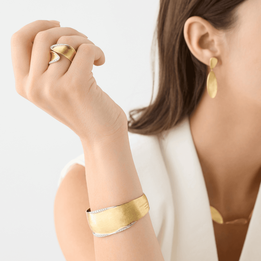 Marco Bicego Lunaria Twist oorsieraad geelgoud - OB1916 - #4