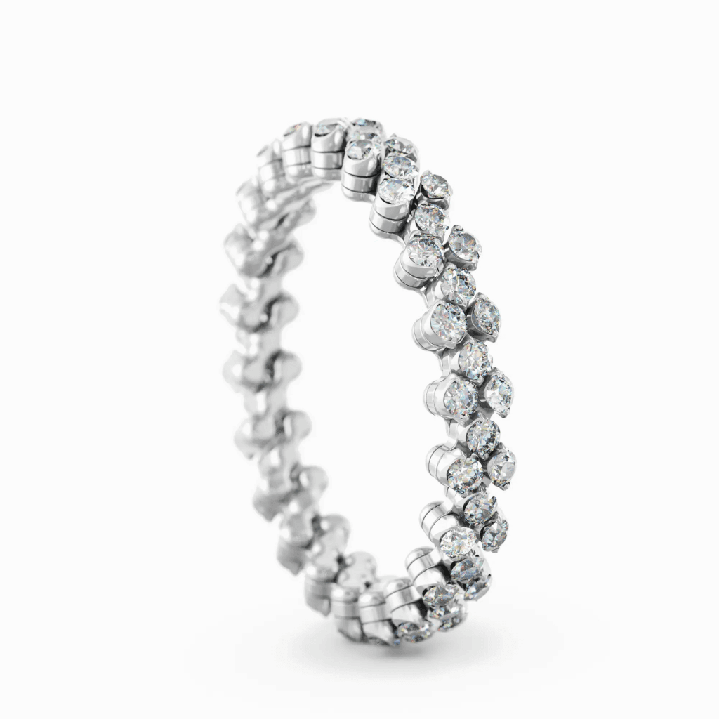 Serafino Consoli Brevetto Classic ring witgoud met diamant - RMS3F2WGWD - #6