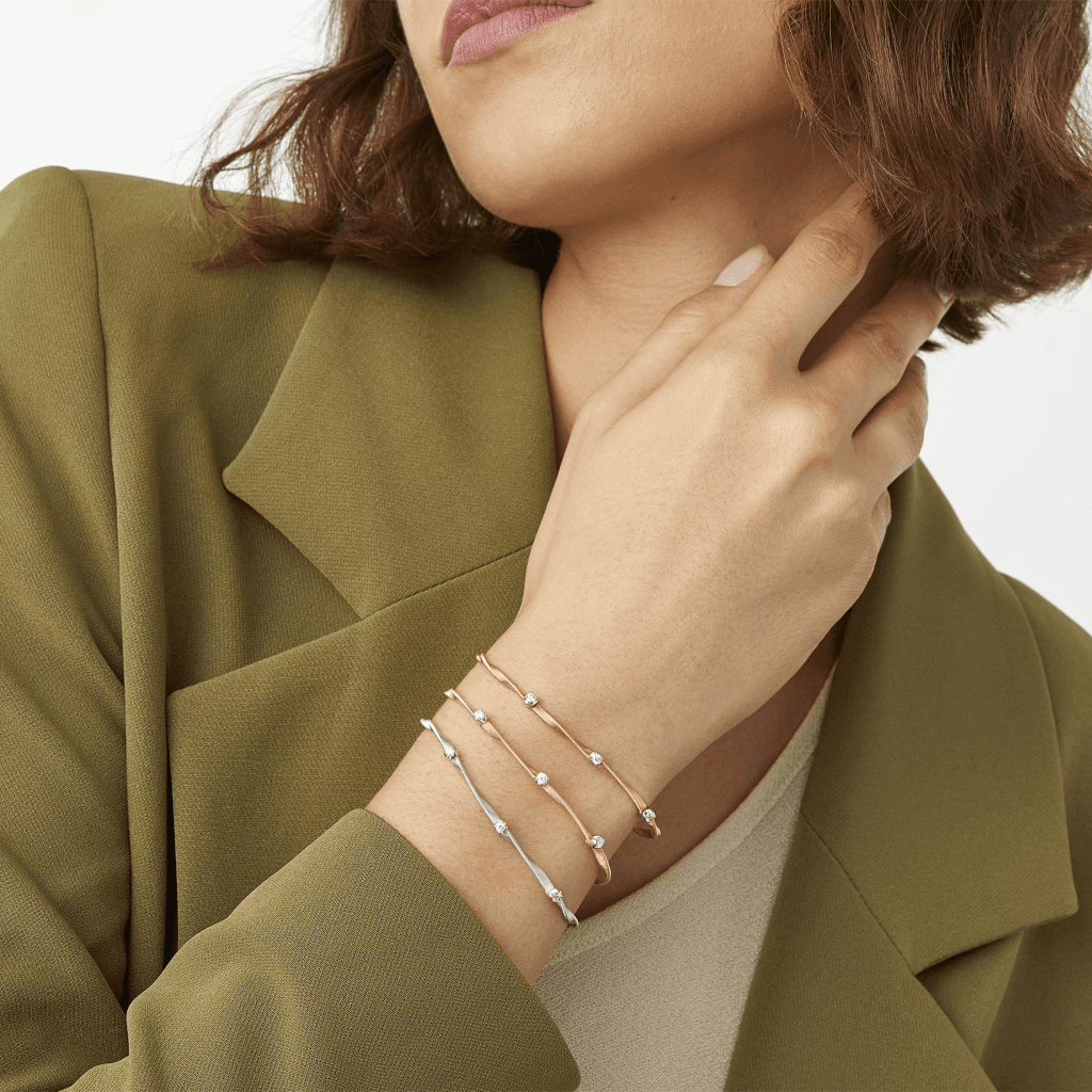 Marco Bicego Marrakech armband geelgoud met diamant - SG337-B1 - #2