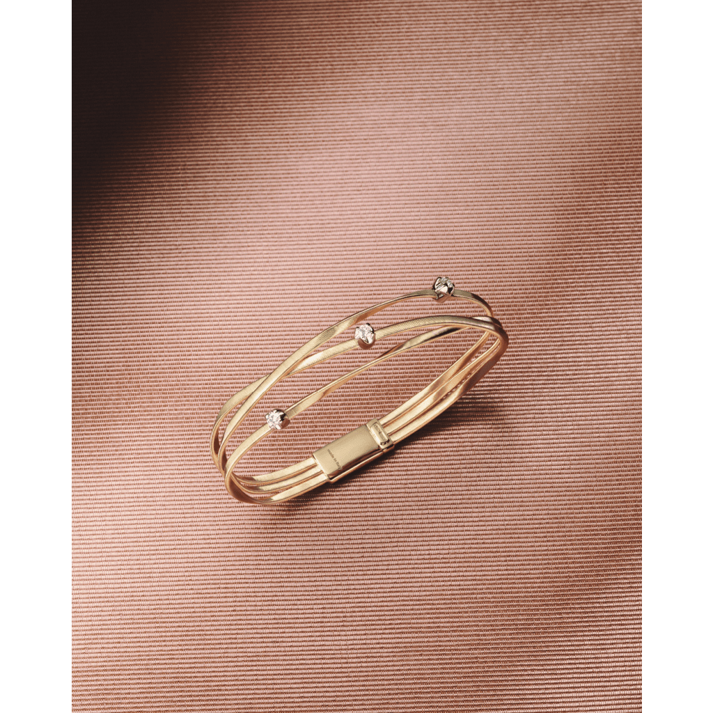 Marco Bicego Marrakech armband geelgoud met diamant - BG848-B8 - #2