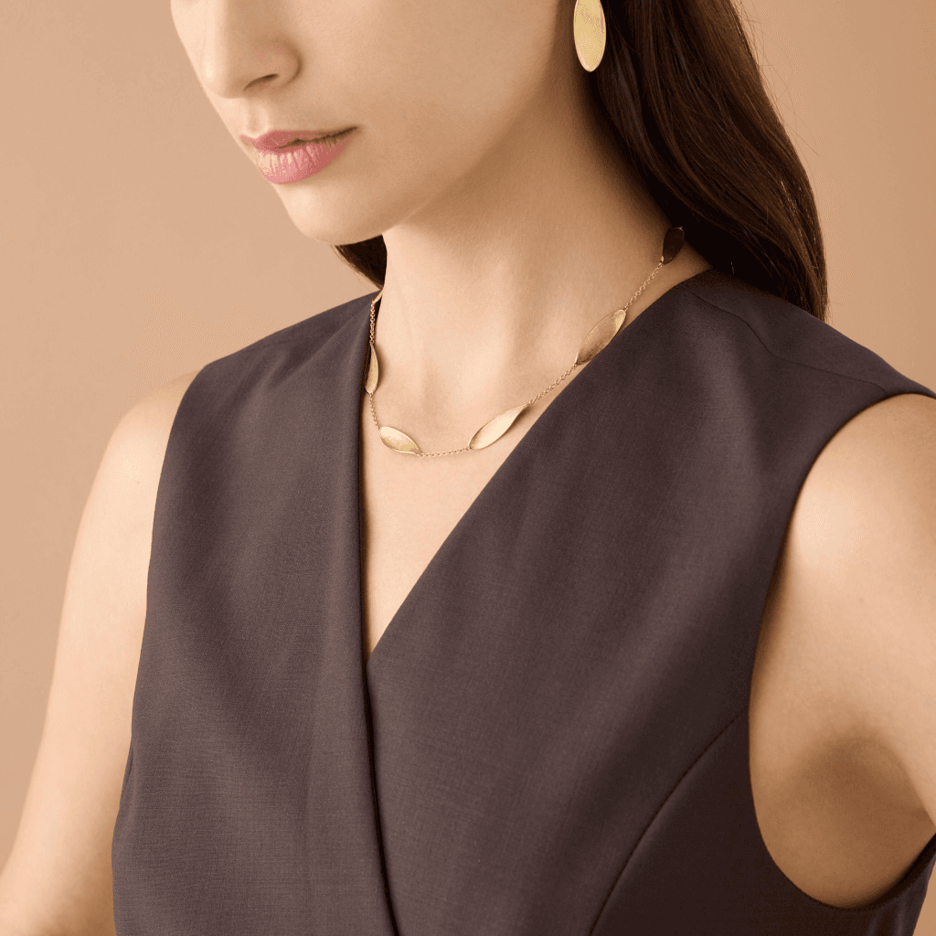 Marco Bicego Lunaria Twist collier geelgoud - CB2896 - #2
