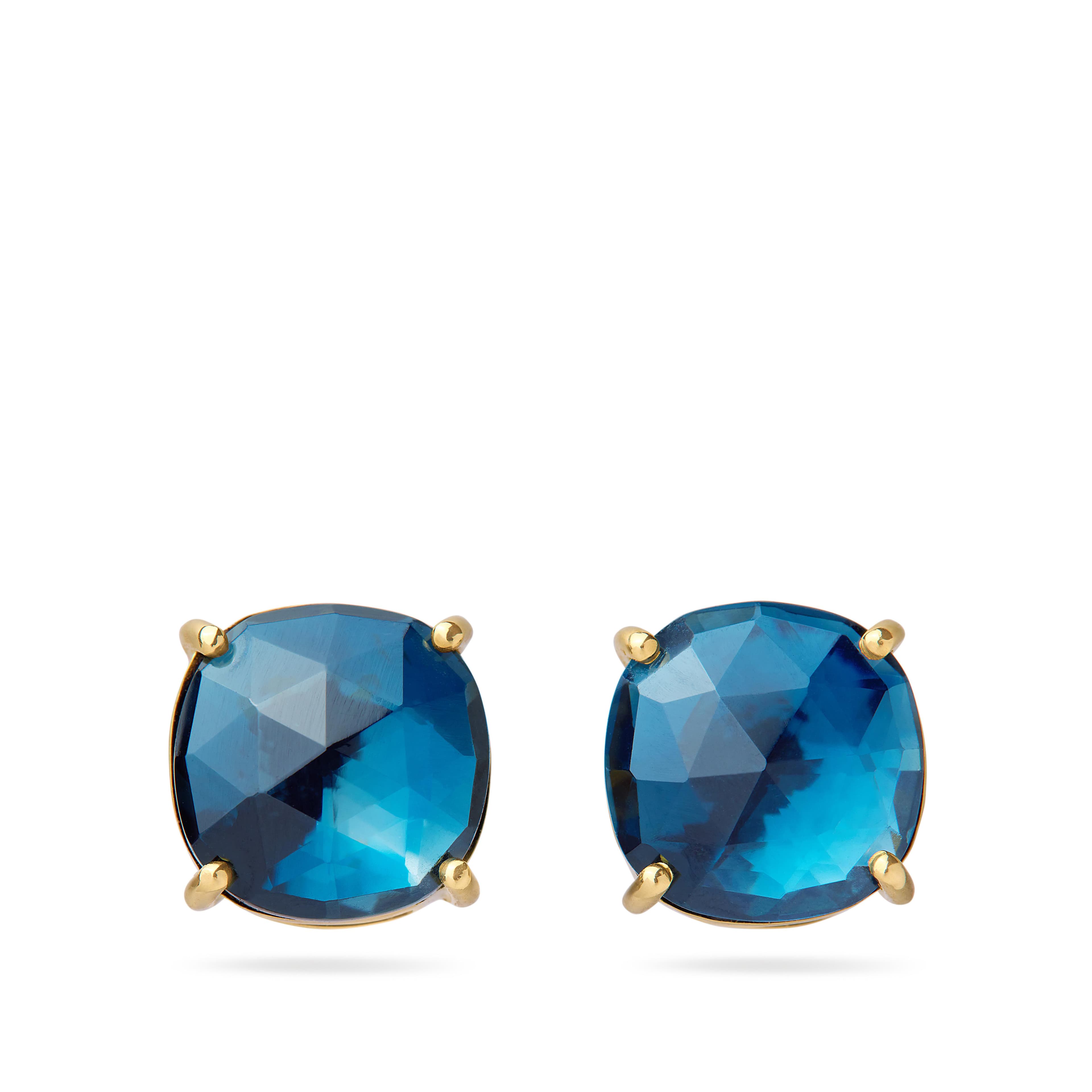 Marco Bicego Jaipur Color oorsieraad geelgoud met london topaas - OB1866-TPL01 - #1