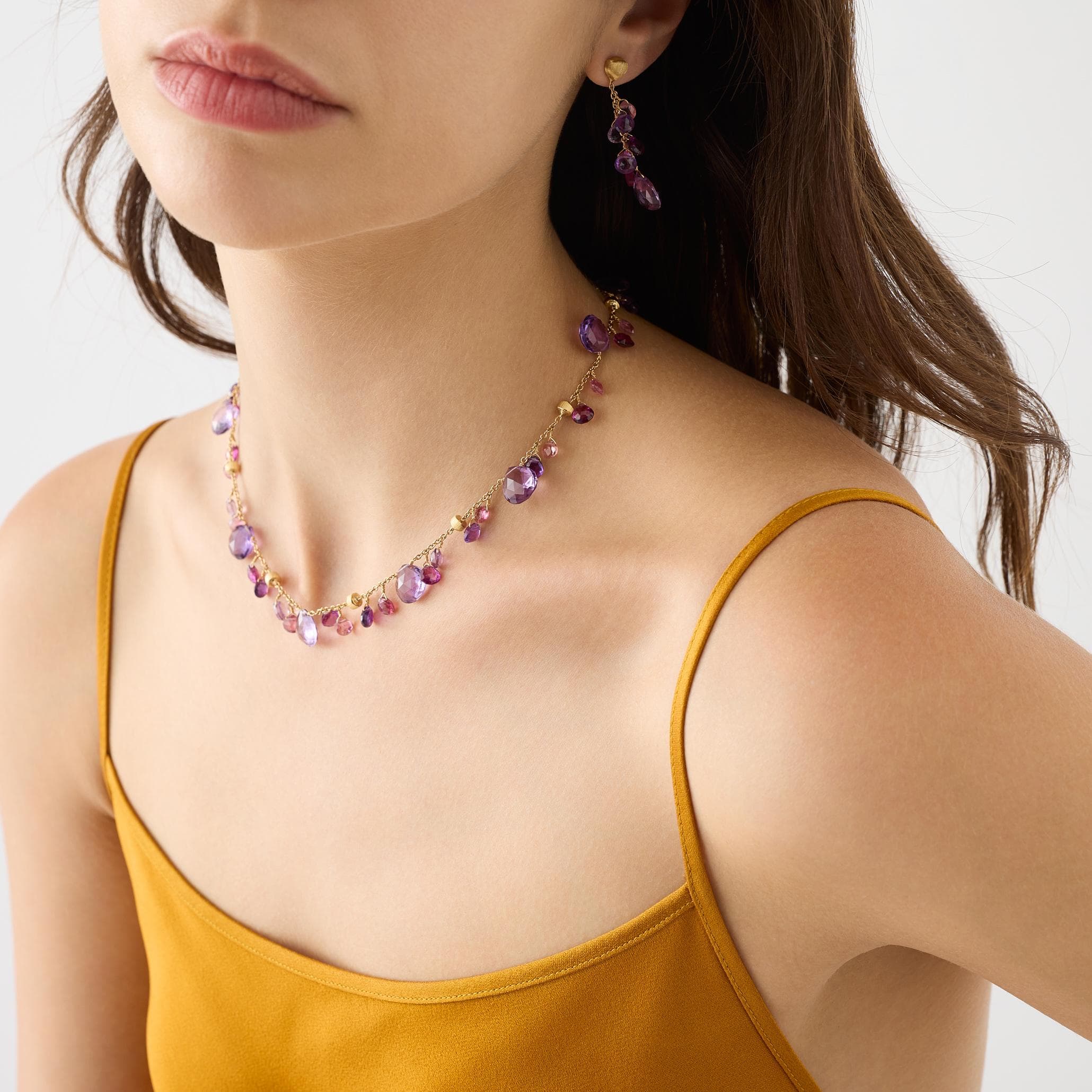 Marco Bicego Paradise collier geelgoud met amethist - CB2584-E-MIX331 - #2