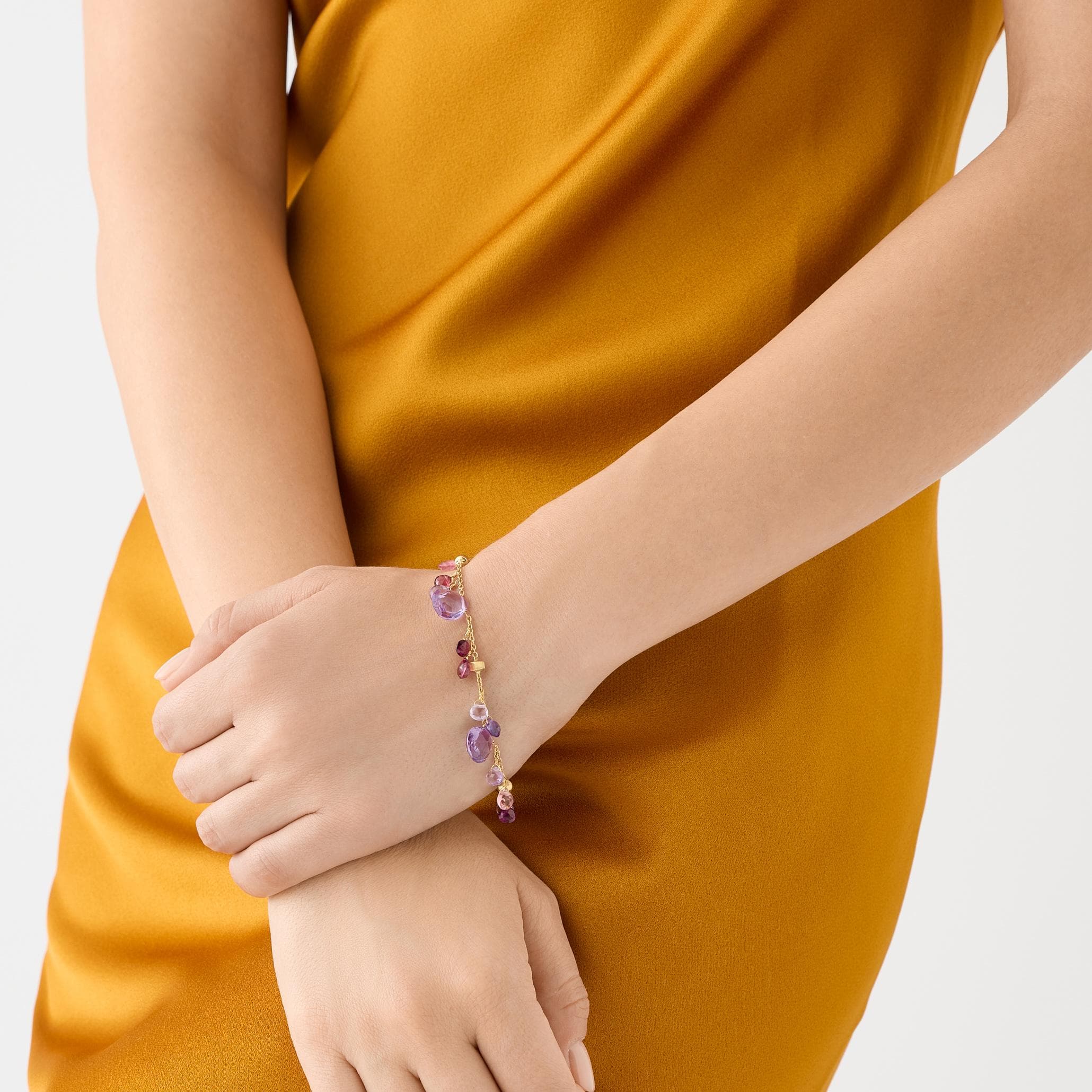 Marco Bicego Paradise armband geelgoud met amethist - BB2584-MIX331 - #2
