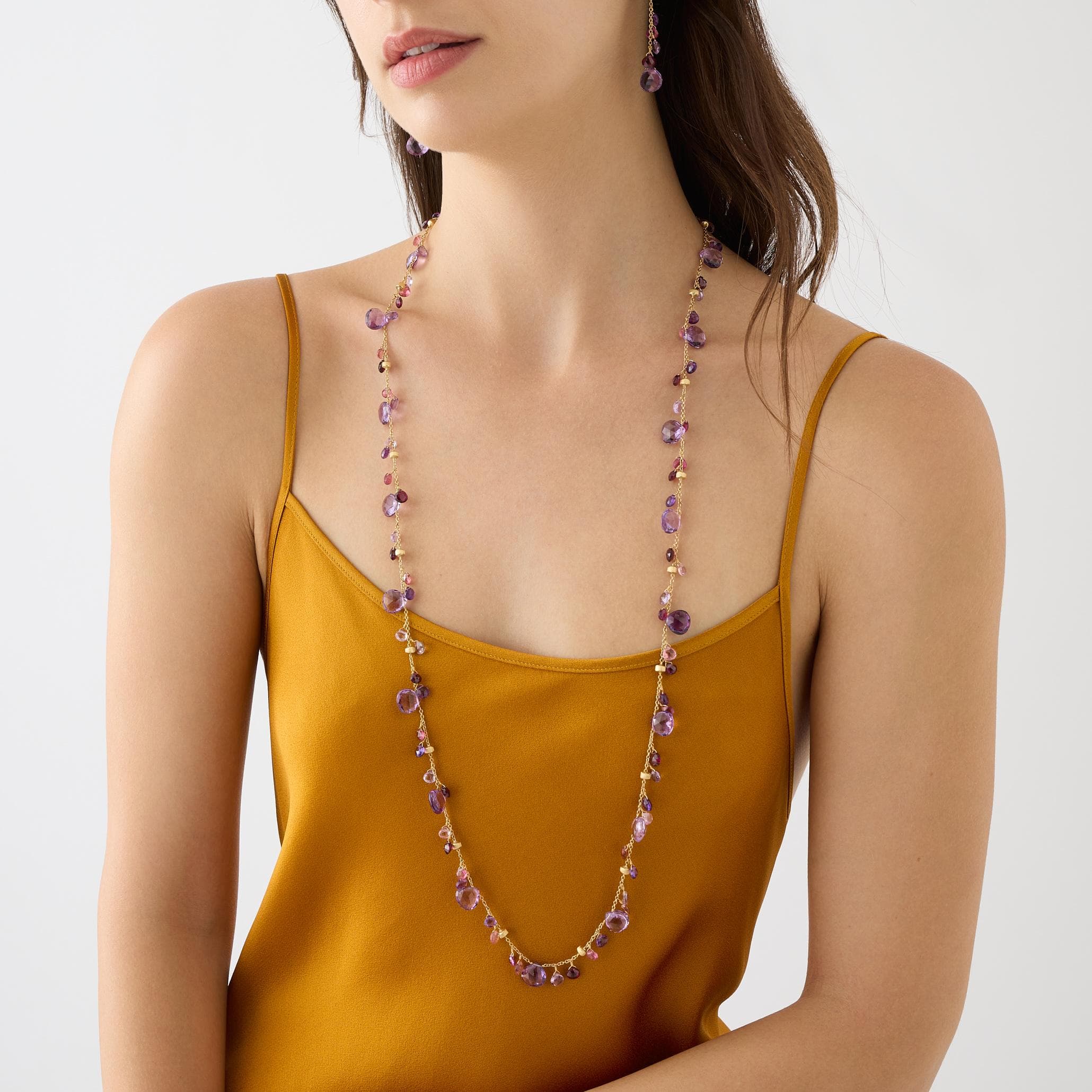 Marco Bicego Paradise collier geelgoud met amethist - CB2585-MIX331 - #2