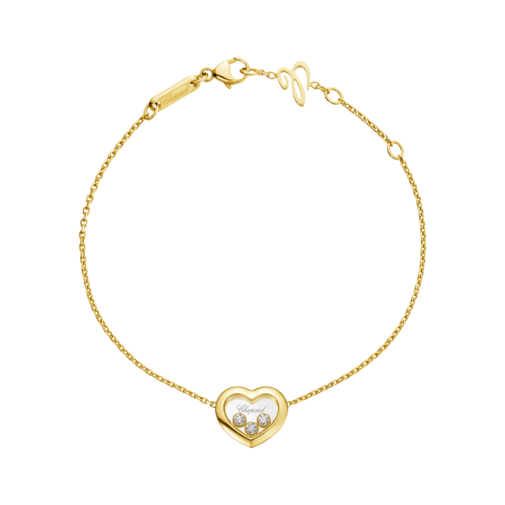 Chopard Happy Diamonds Icons Heart armband geelgoud met diamant - 85A611-0001 - #1